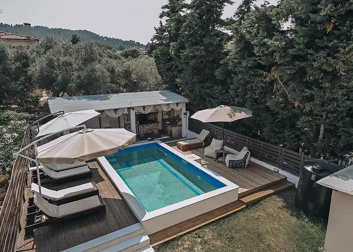 Callisto Private Pool Villa, Villa Pefkochori
